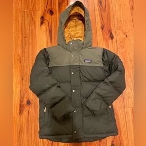 Patagonia Boys M (10) Jacket, Green
